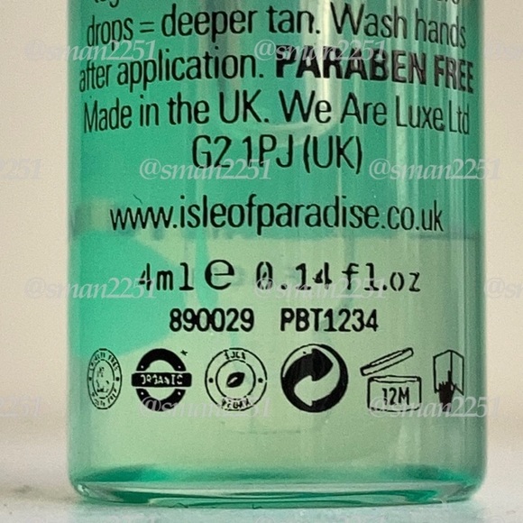 💛NEW!💛Isle Of Paradise Tanning Drops BNIP! - Picture 14 of 14